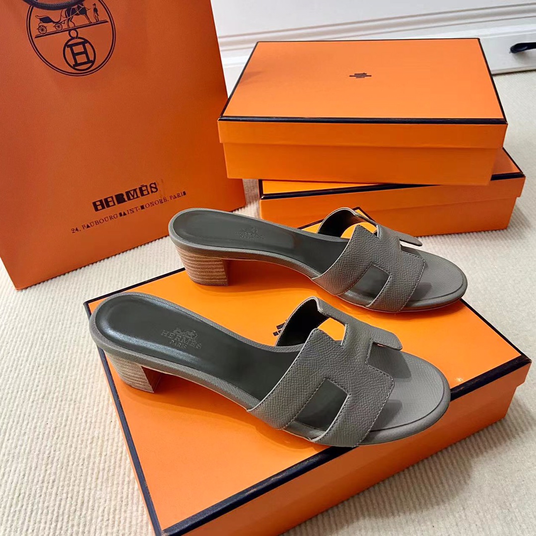 에르메스 올수공 오아시스 슬리퍼 샌들 앱송 41